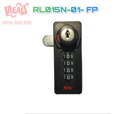 KHÓA TỦ SỐ ÂM REAL MẬT MÃ 4 SỐ BẰNG NHỰA ABS RL015N KIỂU DỌC