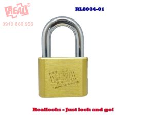 RL8034-01 KHÓA TREO ĐỒNG REAL 60MM CAO CẤP 